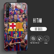 Y-17 Club_Barce_lona HD Glass Casing for Realme Narzo C65 6i 20 10 7i 20A 5i 3i 3 5 5S 30A C67 7 C17