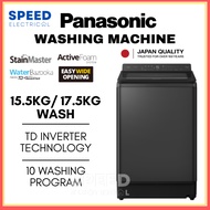 [SABAH ONLY] PANASONIC WASHING MACHINE 15.5KG NA-FD155X3BT 17.5KG NA-FD175X3BT TD INVERTER STAINMAST