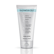 Enzyme Ex-Cell - Gentle Papaya Face Exfoliator Scrub for All Skin Types - 6 Ounces