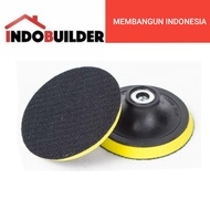 TORA TATAKAN AMPLAS VELCRO 3 INCH ISI 2 PCS / VELCRO PAD 4 INCH