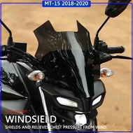 Mtkracing for YAMAHA MT-15 MT15 MT 15 motorcycle front screen windshield fairing windshield 2018-202