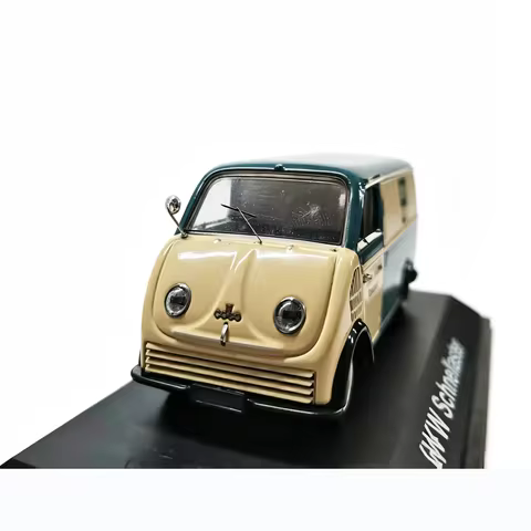 1:43 Scale DKW Schnellaster Simulation Alloy Van Static Diecast Car Model Ornaments Holiday Birthday