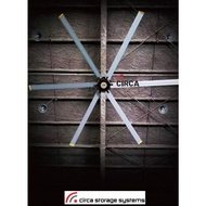 Circa HVLS Inverter Indoor Outdoor Giant Fan High Airflow Food Court Warehouse Factory
