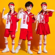 Children's Day Cheerleading Costume Primary School Students Games Costume Street Dance Suit National
