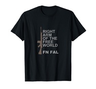 FN FAL Right arm of the free world t-shirt