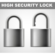 HIGH SECURITY PADLOCK/ DOOR IRON GRILLE GATE LOCK
