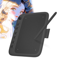 Ugee Q6 6.3x3.5 นิ้วแท็บเล็ตการวาดภาพดิจิตอลปากกาแท็บเล็ต 6 ปุ่มลัดรองรับฟังก์ชั่นเอียงที่ดีที่สุดสำ