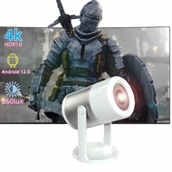 [Auto Focus] New Style J1 Projector 4k HD Portable Barrel Type Android Highlight Projector ReadyStoc