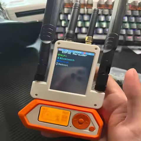 For Flipper Zero 433M RF Module +ESP32S2 Module + GPS Module + 2.8 inch Screen 4 in 1 Expansion Boar