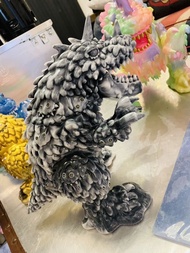 中雲石龍  文森特 INSTINCTOY Vincent Black&White Marble 大久保大理石