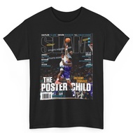 Anthony Edwards Minnesota Timberwolves NBA Slam Cover Tee Shirt Summer retro high street T-shirt Baj