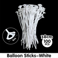 MINIIS Balloon Stick Batang Belon Stick Ballon Stick Belon Balloon Holder Baloon with Cup 100pcs
