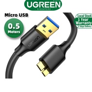 UGREEN 0.5 Meter Micro USB 3.0 Cable 2.1A Fast Charging Data Cable