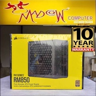 (2021 MODEL) Corsair RM850 — 850W Watt 80 PLUS Gold Fully Modular ATX PSU(10Y),