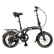 Premium Gomax Classic 16" Folding Bike SHIMANO 7 Speed Basikal Lipat Folding Bicycle