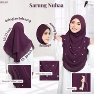 TUDUNG SARUNG INSTANT NUHAAA | HEAVY CHIFFON