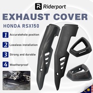 Honda Rsx 150 Muffler Cover End Cap Black Carbon Cover Exhaust Protector Muffler Exhaust Cover Set E