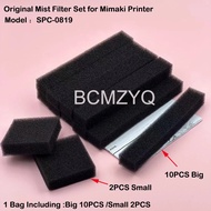 1Bag Original Waste Sponge Mist Filter Set Cotton For Mimaki UCJV150 UCJV300 UJF-3042 UJF-6042 UJF-A