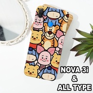 G54 - Silicone HUAWEI NOVA 3i - Softcase pro camera HUAWEI NOVA 3i - Motif Winnie The Pooh - Flexibl