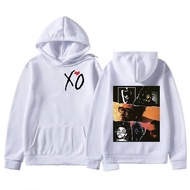 Rapper The Weeknd Graphic Hoodie After Hours Til Dawn Print Black Cotton Men's