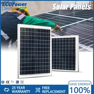 แผงชาร์จพลังงานแสงอาทิตย์ แผงโซลาร์เซลล์ 500W 400W 300W 200W 150W รายปี 0 ค่าไฟฟ้า แผงโซลาร์เซลล์กลา