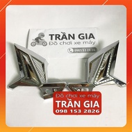 [FreeshipMAX] Ốp gác chân sau xe AB airblade 2016-2017-2018-2019 cacbon air blade - phụ kiện trang t