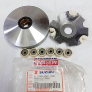* SUZUKI V100 FRONT PULLEY SET DEPAN PULLEY PULEY 100% ORI TAIWAN