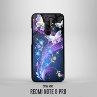 Case Redmi Note 8 Pro - Fashion Case Motif Kupu - Casing Redmi Note 8