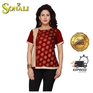 Sonali LADIES JIPPA Baju Kurti Perempuan Women Traditional Wear Baju Tradisional India Indian Tops Q