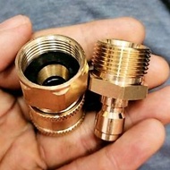 Quick Connect Coupler M22 Male and M22 Female for Jet Cleaner MTMASAKI MT 1800