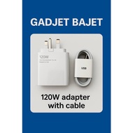 120W ADAPTER WITH CABLE FAST CHARGE