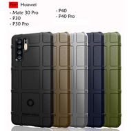 Huawei Mate 30 Pro P30 P30 Pro P40 P40 Pro Rugged Shield Thick TPU Shockproof Case Cover Casing