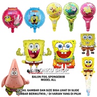 Spongebob Foil Balloon / Spongebob Balloon / Spongebob Character Balloon