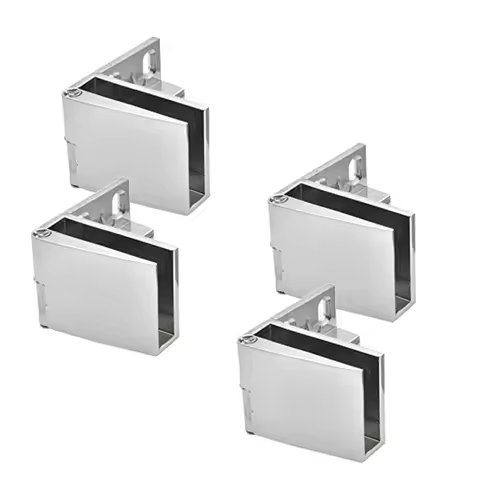 4 Pack Glass Door Hinges Glass Cabinet Door Hinge Glass Wine Cabinet Hinge Glass Display Hinge