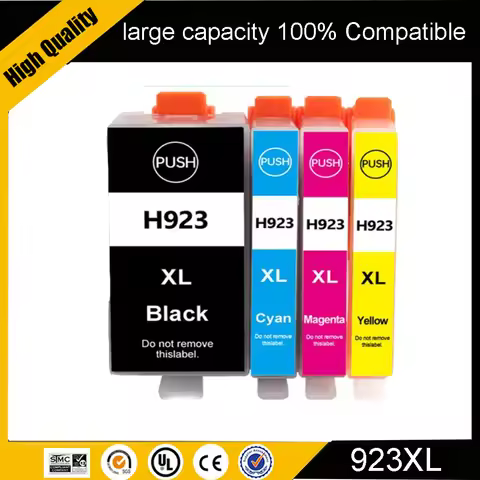 923XL 923E Compatible Ink Cartridge for HP OfficeJet pro 8120e/8124e/8125e/8130e/8135e/8122e/8132e/8
