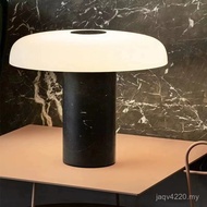 Bedroom Model Bedside Table Simple Glass Table Lamp Designer Nordic Living Room Postmodern Marble Ro