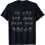 Asl Sign Language Deaf T-Shirt