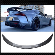 A90 A91 MK5 Spoiler Real Carbon Fiber Duckbill Wing Rear Trunk Lip for TOYOTA Supra GR MK5 A90 A91 2