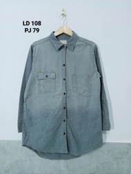 THRIFT KEMEJA DENIM PRIA