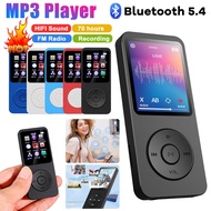 64GB Mini MP3 Player Portable Bluetooth 5.4 Music Stereo Player Support FM Recording for Walkman