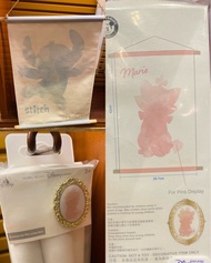 🔆香港迪士尼代購 🎡Stitch 史迪仔 /  Marie 瑪麗貓 徽章 掛畫