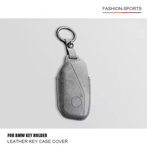 For BMW 7 Series G70 G09 XM U06 G81 M3 i7 X7 G07 LCI iX I20 X1 U11 Leather Car Smart Remote Key Case