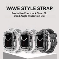 Watch Strap 38/40/41mm 42/44/45mm Watch Band Fitbit Strap/Tpu Watch Straps For Apple Watch