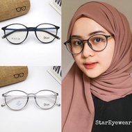 kacamata elastis - kacamata wanita free lensa minus - frame se2182 - caramel bluecromic