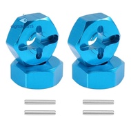 4Pcs Hexagonal Combiner Wheel Rim Hex 7Mm Upgrade 12Mm Metal Adapter for 1/18  A949 A959 A969 A979 K