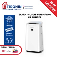 SHARP 3.6L 50m² Humidifying Air Purifier KI-L60E-W