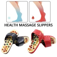 1Pair Acupoint Massage Slippers Sandal For Men Feet Chinese Acupressure Therapy Medical Rotating Foo