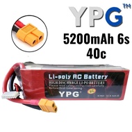 YPG 6s 22.2v 5200mah 40c 13120240
