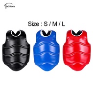 tachiuwa Karate Chest Protector Muay Thai Taekwondo Boxing Chest Shield Protector Kids Teen Adults S