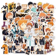 Haikyuu!! 52pcs/pack Japanese Comic Sticker HAIKYU Anime Luggage Laptop Guitar Waterproof Sticker